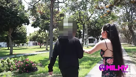 Oğlundan ayrıldıktan sonra sıcak bir Perulu chibola becerdim