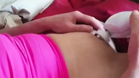 Karısı titreşimini tekrar tekrar kullanıyor