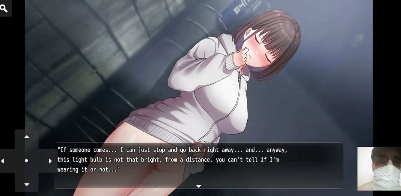 Nightwalk!Hentai game gameplay! Exhibitonist virgin girl masturate in public and got caught and fucked.