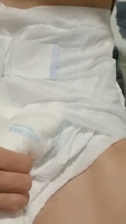 Man Changing Into A  ABDL Diaper Boy | Clip 2