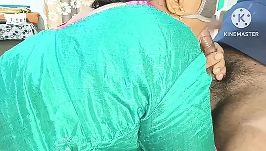 Tamil wife soking coke har hasbends