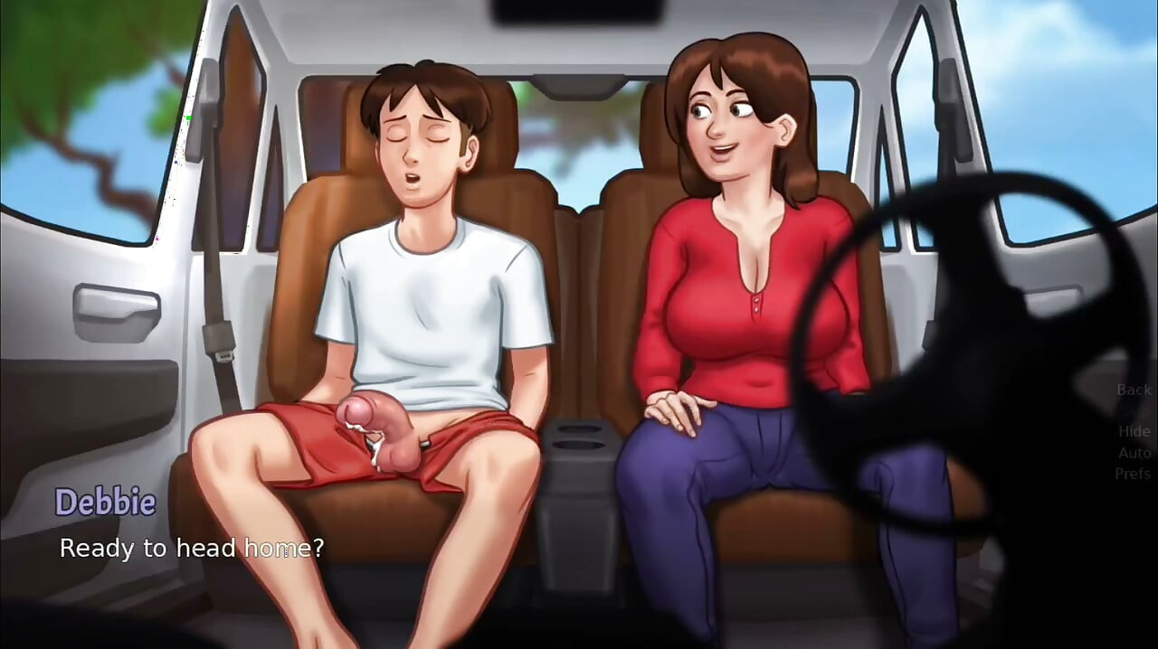 Debbie sonunda Anon'un kocaman sikini emiyor - summertime saga oynanışı bölüm 2