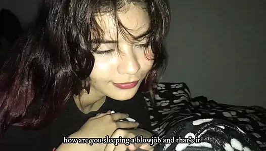 Sıkı amcıklı çok azgın sürtük üvey babası tarafından sikiliyor - porno en español