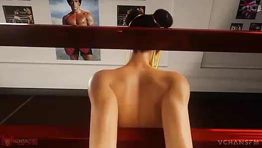 Chun Li Stretch sikişiyor