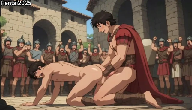 Antik Roma anal derleme çizgi film roma askerinin hentai animasyonu, gladyatör, yunan, spartan