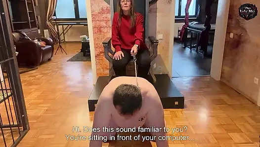 Domlady Mia istek üzerine BDSM videoları sunar.