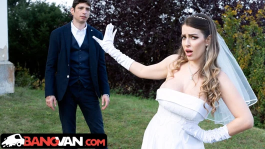 BANGVAN - Busty bride Marica Chanelle sex adventure