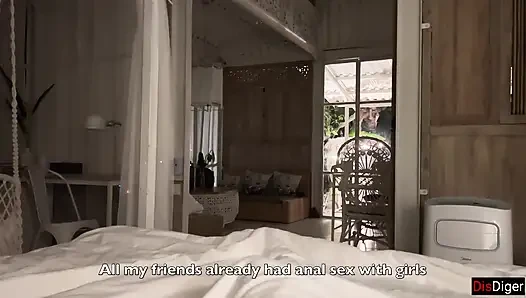 Anal peri tüm derin arzularını yerine getirecek! - İçine boşalarak anal seks
