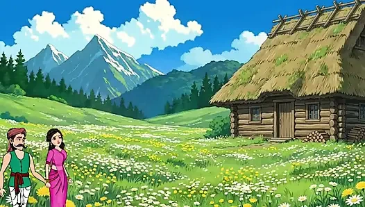 Both Anjali and Coconut Wala have sex with big cocks in their bedroom.