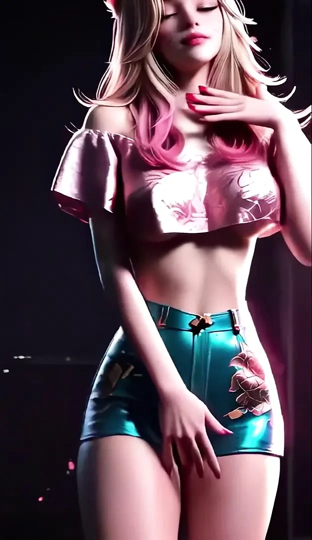 Кокетливый танец Ahri (SISTAR - касайся моего тела) LOL, 3D танец