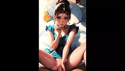 Sevimli ve ateşli Hintli hatun iş başında ai porno