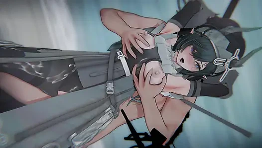 =arknights: endfield= xaihi'nin "fallen oracle": bağlı rahibe ve bakış açısı sandviç dp (4k)