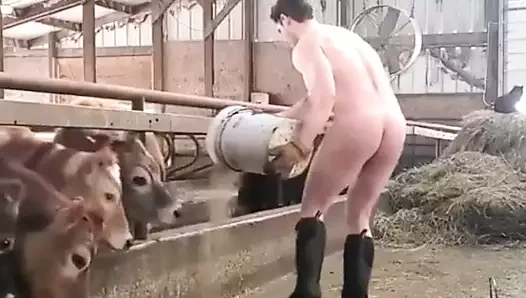 Sıcak çiftçi eski mc donald