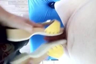 dr.scholl şaplak ve tokat penis takunya