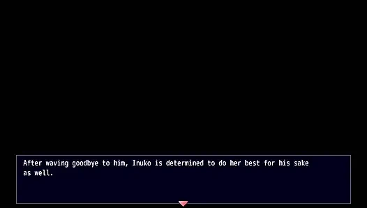 Küçük cadı inuko pazarlık yapan adam sahneleri