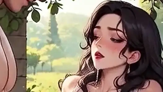 Waifu garden bayan bakış açısı tam video - külot bir kenara penetrasyon ve bank yakın çekim sikiş