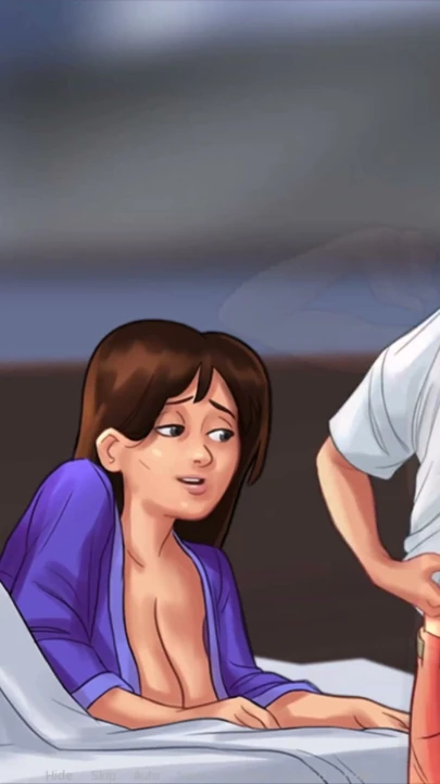 Summertime saga - Diana'ya süt konusunda yardım ettim ve Jenny'yi becerdim | Bölüm 1