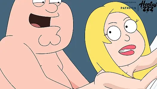 AILE BABASı PETER FRANCINE'I SIKIYOR
