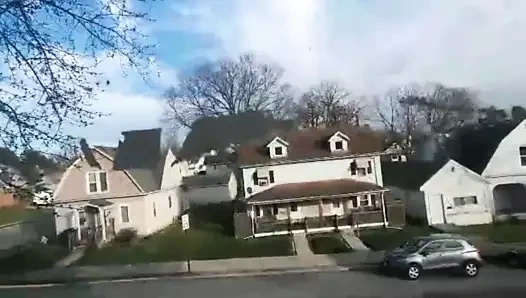 Şişman fahişe jessica jones mahalle için gösteriş yapıyor