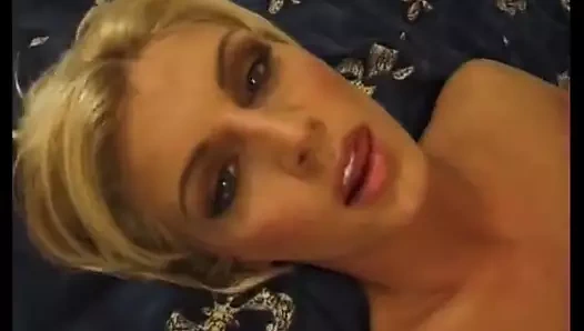 sarışın fucked içinde naylon çorap