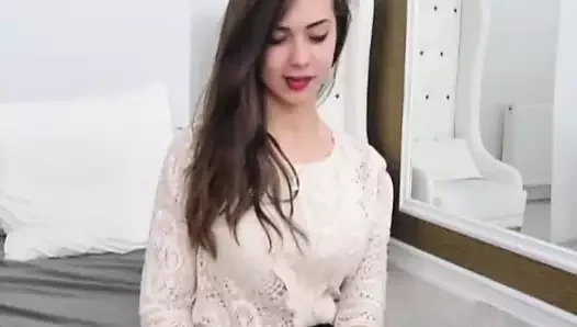 Müthiş seksi bebek sahip olan mastürbasyon gösteri