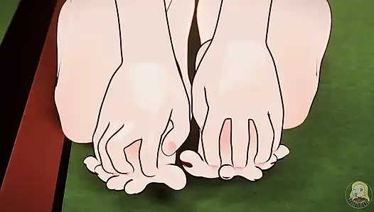 Lumine and Hutao tickling challenge