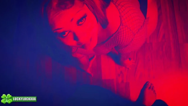 Şanslı kız Sophia Rose - kırmızı ışık özel harika bakış açısı sakso