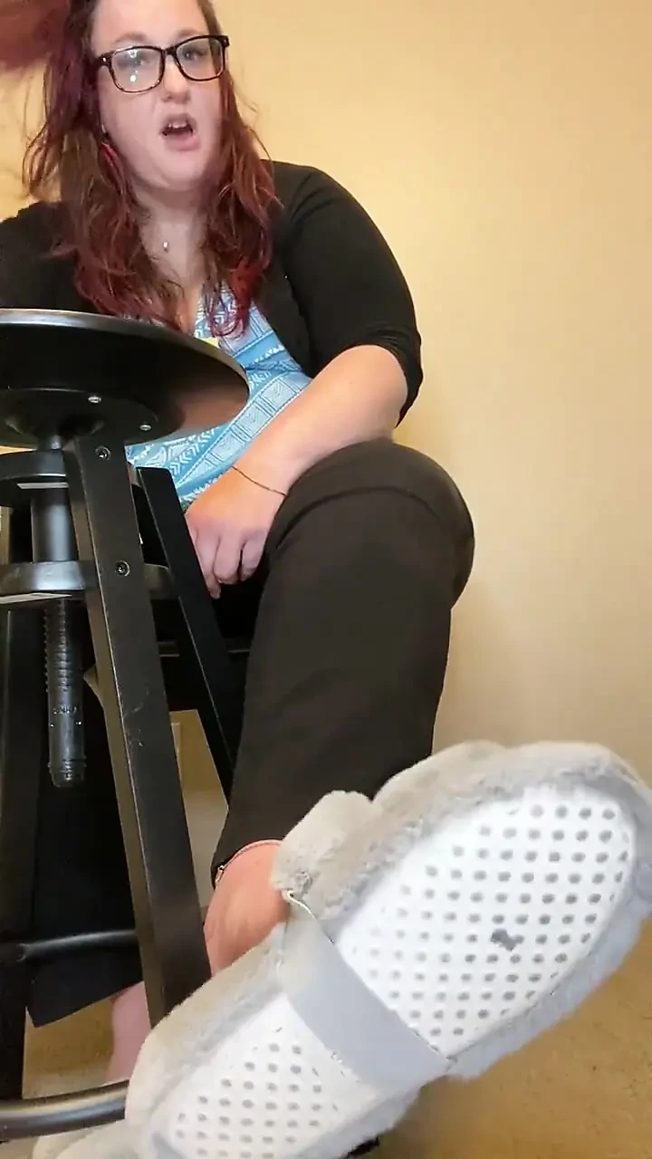 Slipper Domination: BBW Feet Humiliation as My Footstool