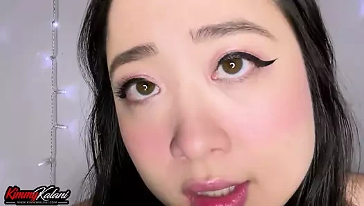 Yüzüme boşalmanı istiyorum -asmr 31 talimatı- kimmy kalani