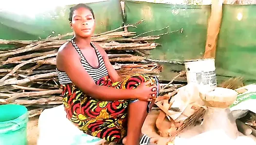 Köy mutfağındayken