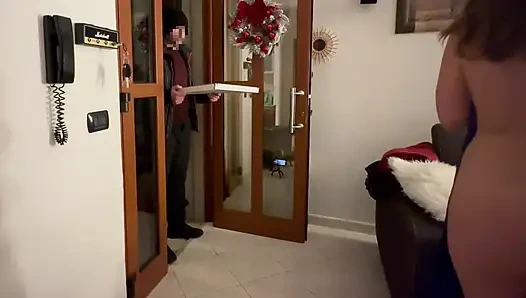 Pizzacı adamla çıplak eşek şakası