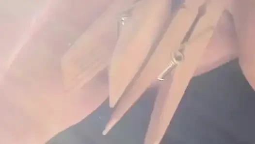 Arka verandada göt tıkacı