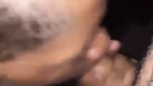 GF sister snuck a suck....