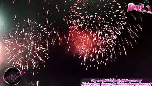 Alman mutlu yeni yıl - ev yapımı çift amatör grup seks