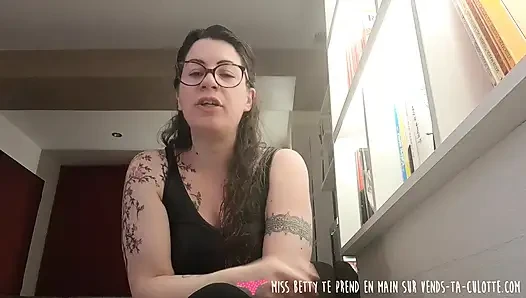 Vends-ta-culotte - Fransız dominatrix'in itaatkar adam için sert mastürbasyon talimatları