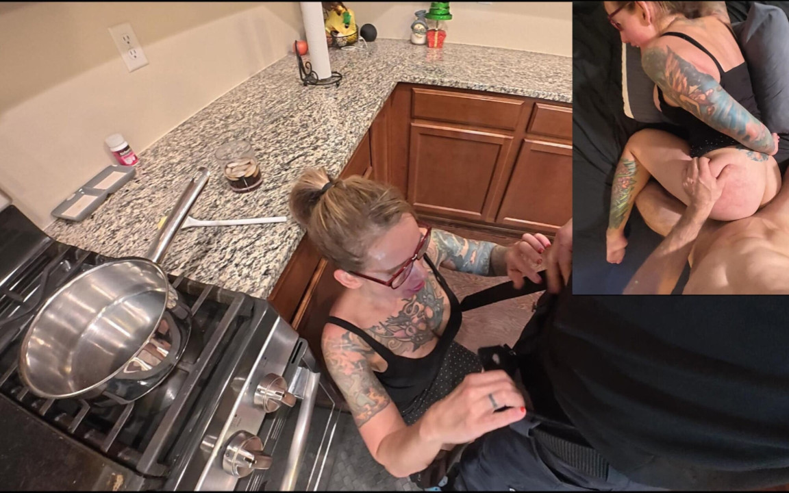 Büyük memeli üvey anneni mutfakta sikiyorum. Sert dölleme
