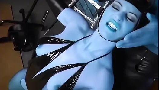 Kızgın bir kadının yoğun fetiş fantezileri