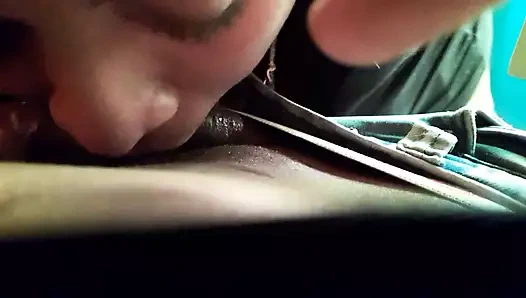 Asi Me Recibe Cuando Llego De Trabajar A Lengua Mamada Rica Tragadita De Leche Babosita