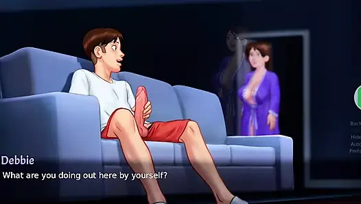 Risky Public Sex with Debbie Big Tits in Cinema