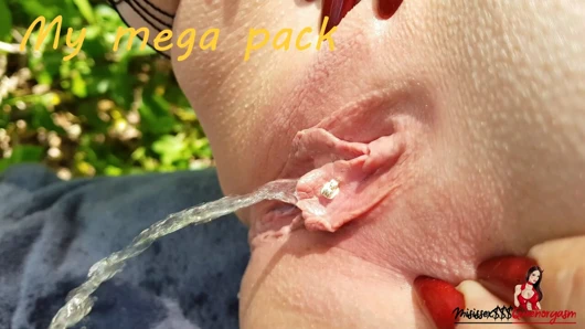 Megapack'im halka açık ve aşırı yerlerde işiyor ve fışkırtıyor