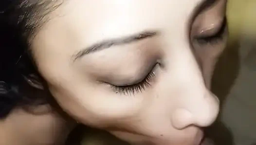 Mommy sucking delicious cock