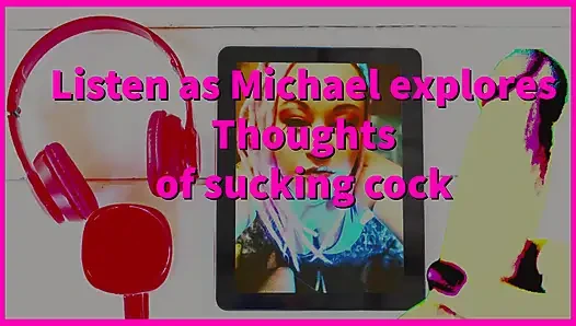 Michael'ı ilk yarağını emmeye ikna ettikçe dinle