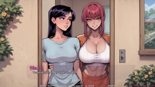 Yeni kız arkadaşım tabu hentai oyunu ep.49 üvey kız kardeşim kız arkadaşımın götünü üvey babasının önünde yakaladı!