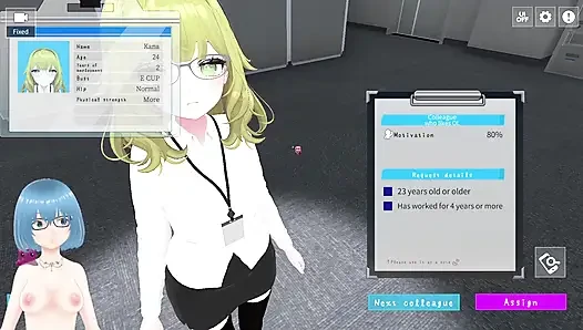Cinsel yardım departmanını yönetmeye başlayalım! Demo Oyun 2