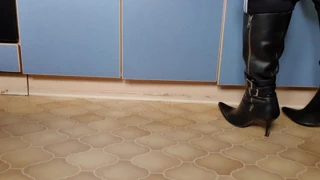 Çalışmak için zara botlarında