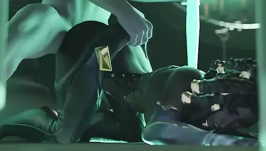 Siyah sürtük sert sikiliyor