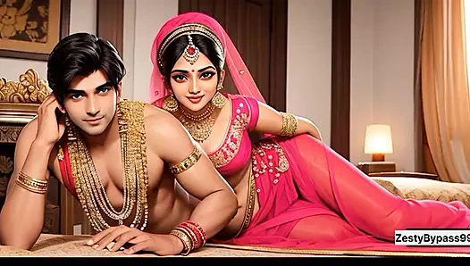 Hintli suhagrat seks ilk gece seks