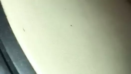 Yol kenarında arabada süper eğlence