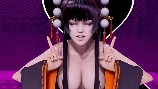 R18-mmd majör lazer - kabarcık popo doa nyotengu erotik dans