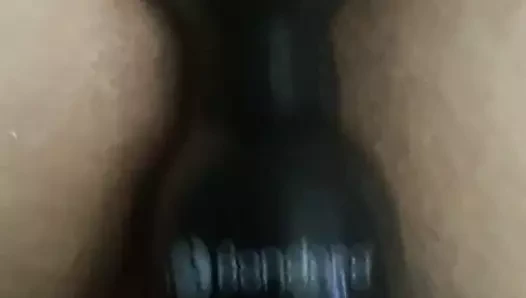 karısı ve onu değnek